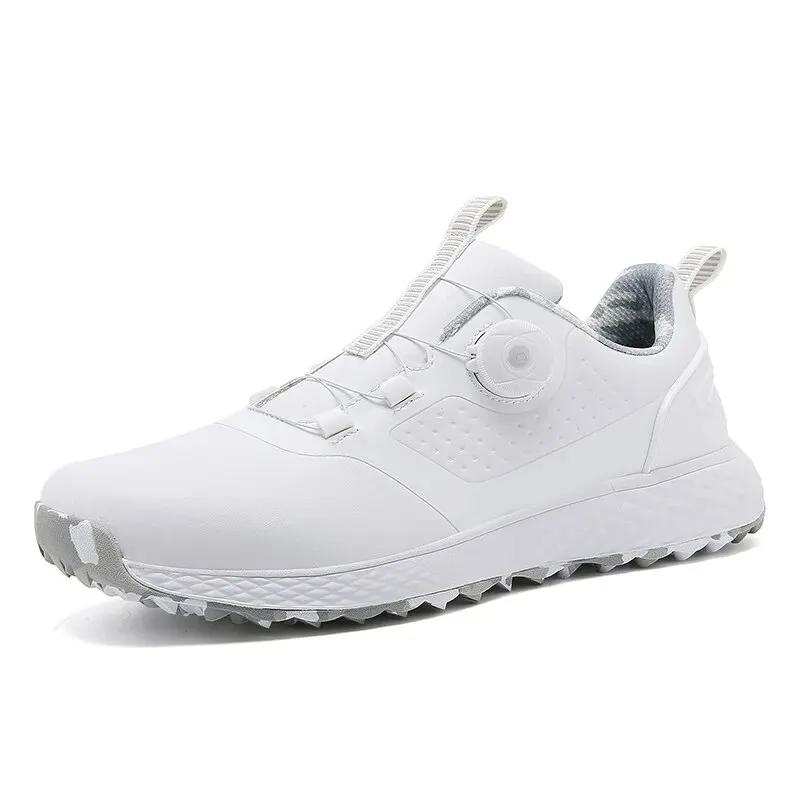 Baskets golf imperméables hommes femmes confortables mode décontractée extérieur