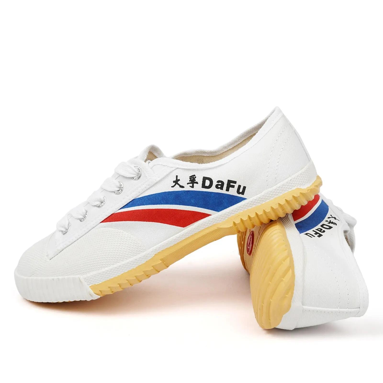 Chaussures Dafu Kungfu classiques - Baskets blanches originales 3002 pour arts martiaux