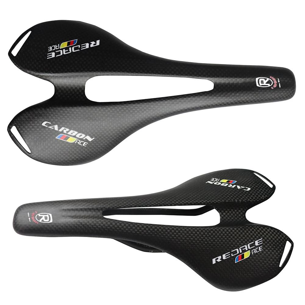 Selle de vélo entièrement en Fiber de carbone 3K, siège de vélo de route et vtt, équipement de Cycle