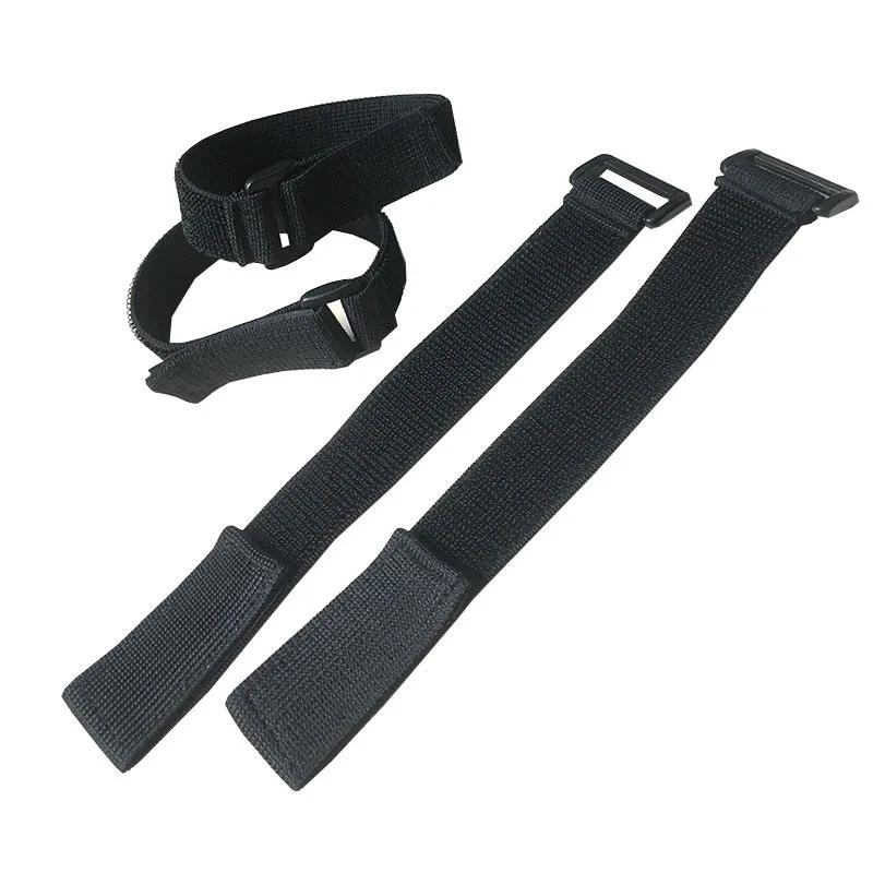 Boucle inversée hautement élastique personnalisable, bande élastique en Nylon, boucle à crochet, att