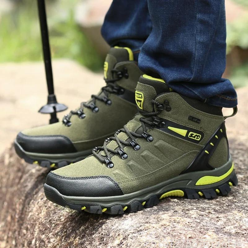 Chaussures de randonnée en plein air pour couples, confortables, résistantes à l'usure, pour Camping