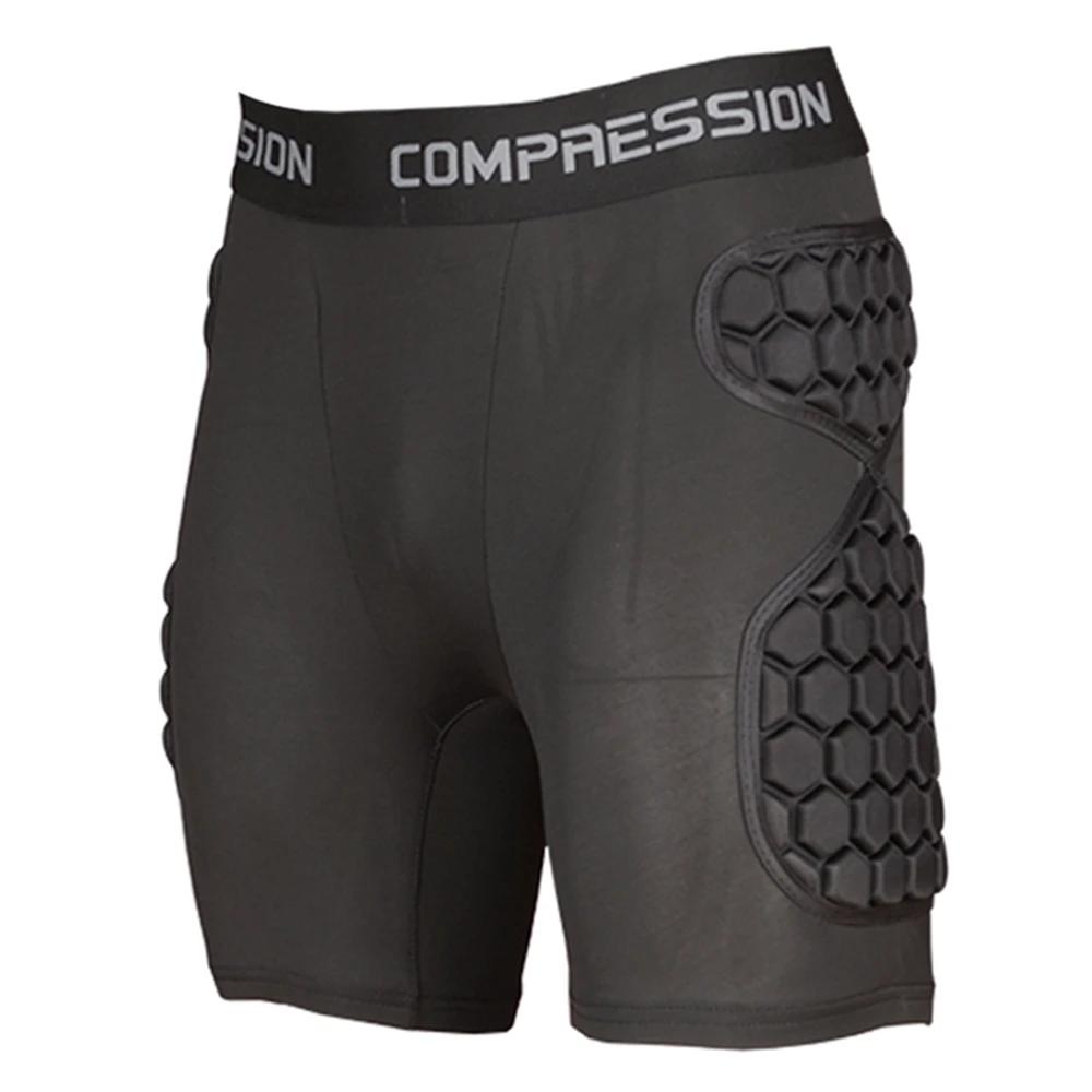 Short de gardien de but football - Protection EVA, rugby, skateboard, sécurité hanches, entraînement