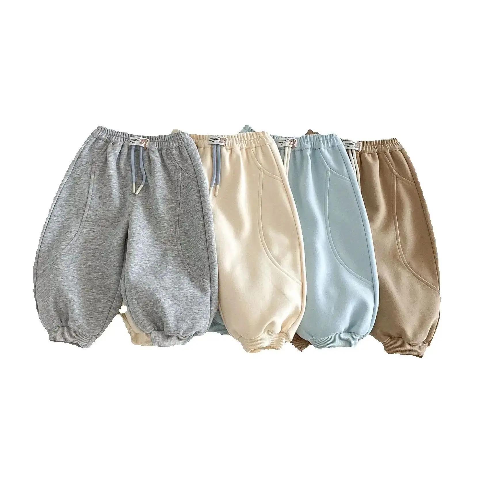 Pantalon de Sport pour garçon de 0 à 5 ans, sarouel de Style coréen, survêtement décontracté pour bé