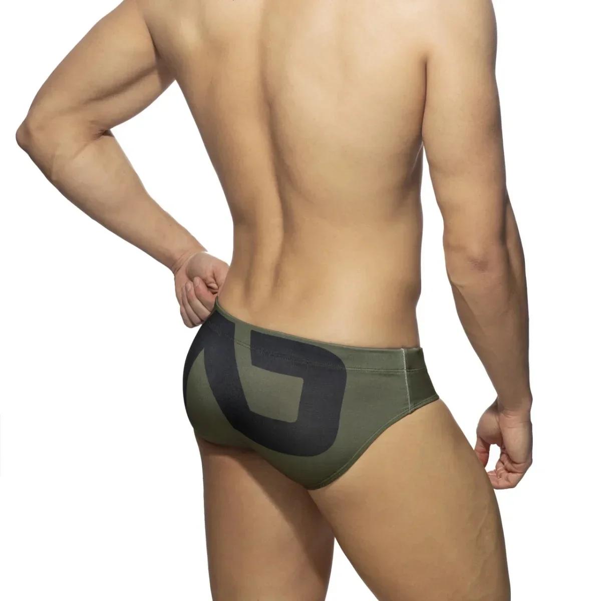Maillot de bain pour hommes, slip de Bikini, Sexy, lettre imprimée, short de plage, Boxer, maillot d
