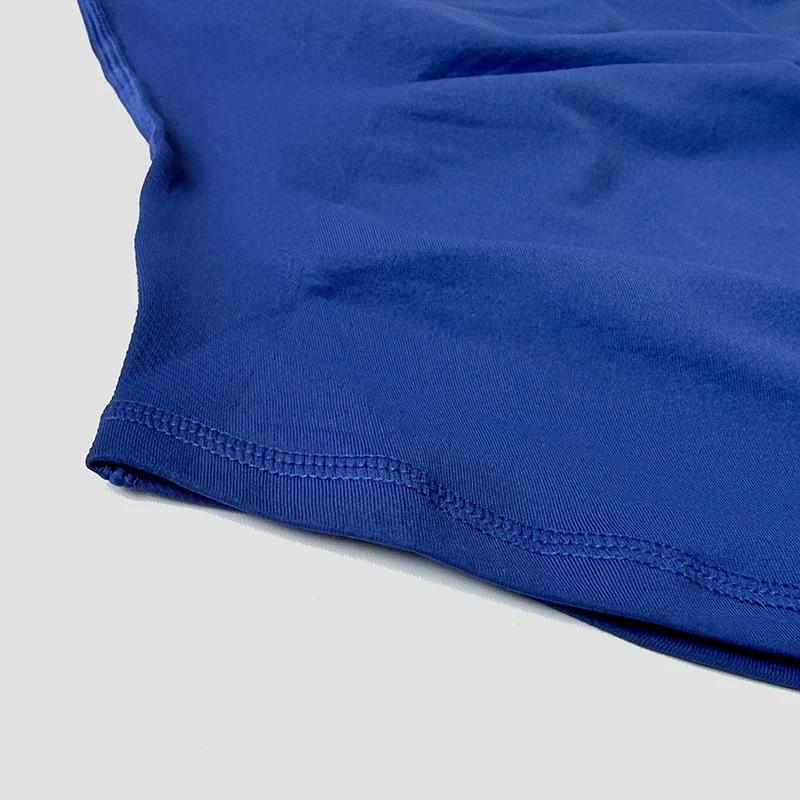 T-shirt de sport sans couture WAREBALL pour femme, haut court de fitness, vêtement de gym, yoga, man