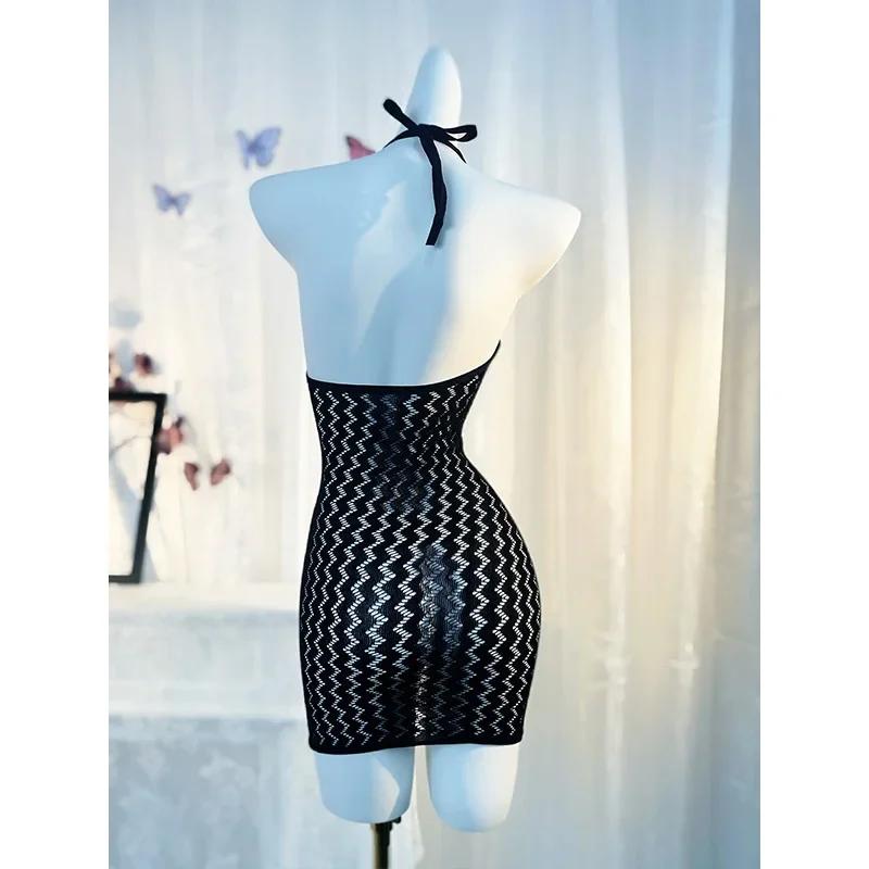 Robe moulante sexy en résille transparente pour femme, sans bikini, tenue de plage d'été