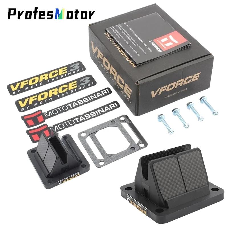 VForce 3 85 CR pour Honda CR80 moto système d'admission d'air de Valve à lames en Fiber de carbone V