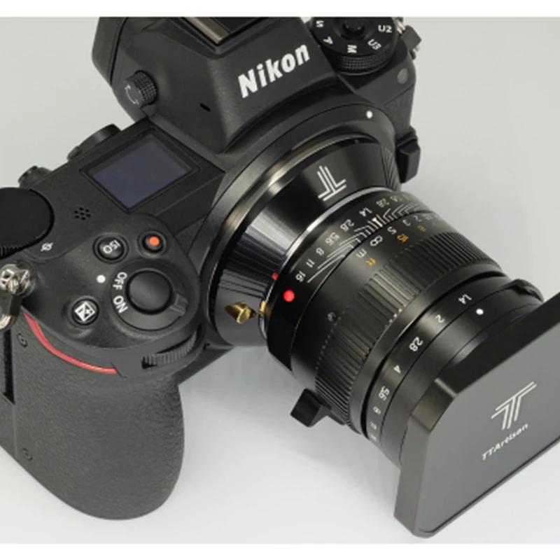 TTArtisan Bague D'adaptation D'objectif M-E M-RF M-FX M-GFX M-Z M-L M-X1D pour Monture Leica M Lenti