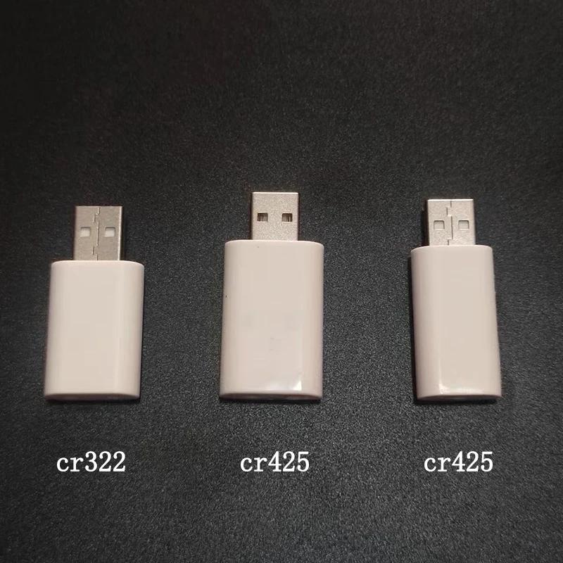 Chargeur de batterie Rechargeable CR425 CR322, combinaisons USB pour appareils de chargeur, flotteur