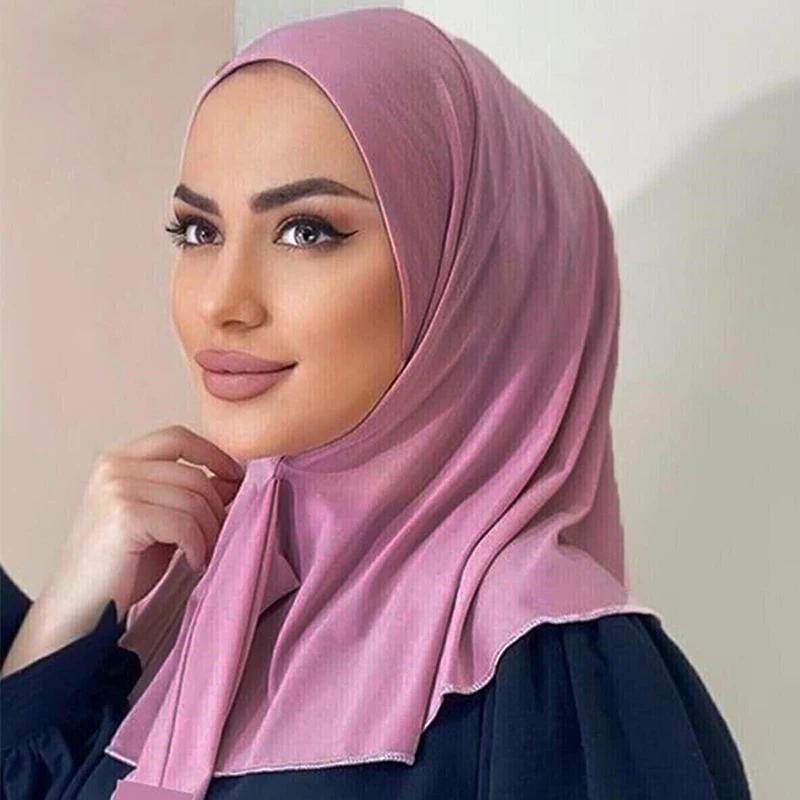 Ready To Go – Hijab intérieur instantané à couverture complète, pour dames, filles et femmes, avec b