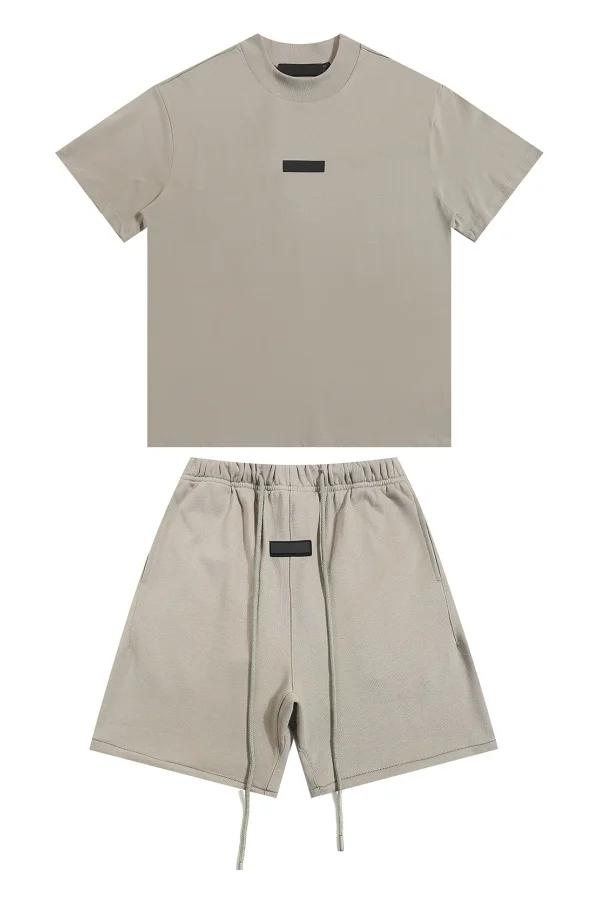 Ensemble T-shirt et short tendance pour homme et femme, collection The Garden, nouvelle coloration,