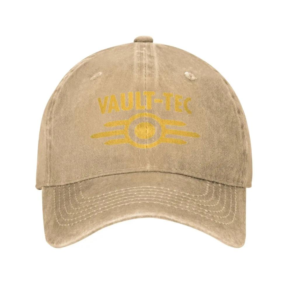 Vault Tec Logo Fallouted Game Sun Casquette de baseball Unisex-Adolescents Design Hip Hop Chapeau Ét