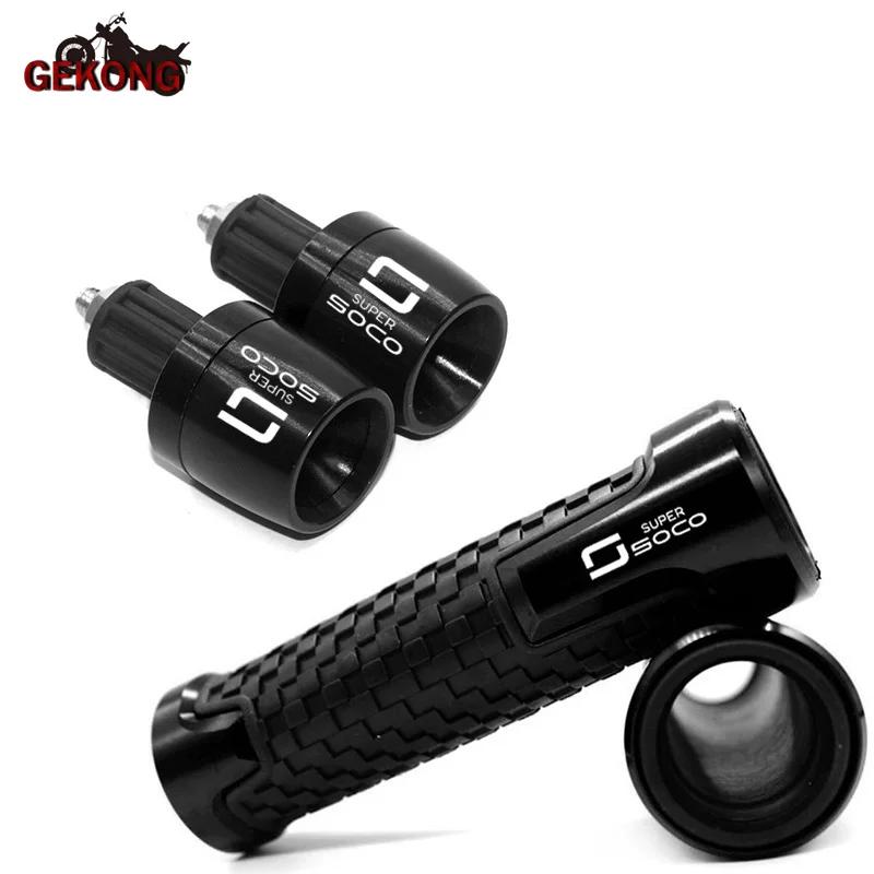 Pour SUPER SOCO CPX CUX TC 50/MAX/WANDER TS poignées de guidon de moto embout de barre de poignée