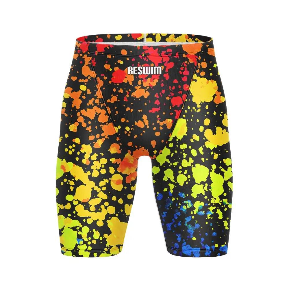 Short de bain athlétique homme - Idéal pour natation, entraînement, plage, surf et plongée