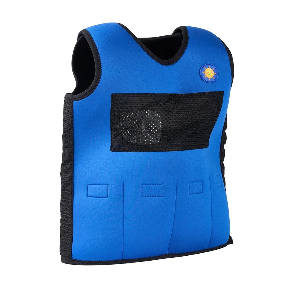 Gilet lesté avec numéro sensoriel, gilet de compression sensorielle pour enfants et adultes avec tro