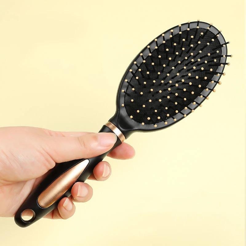 Peigne antistatique à airbag, Massage en plastique, brosse à cheveux antistatique, soins pratiques,
