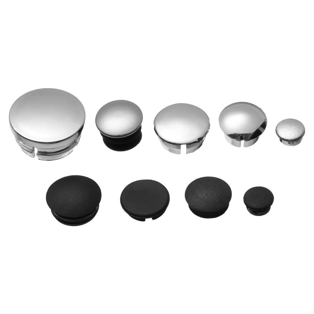 Embout de Tube rond en acier inoxydable, bouchon de pied de meuble, bouchon de jambe, outil quotidie