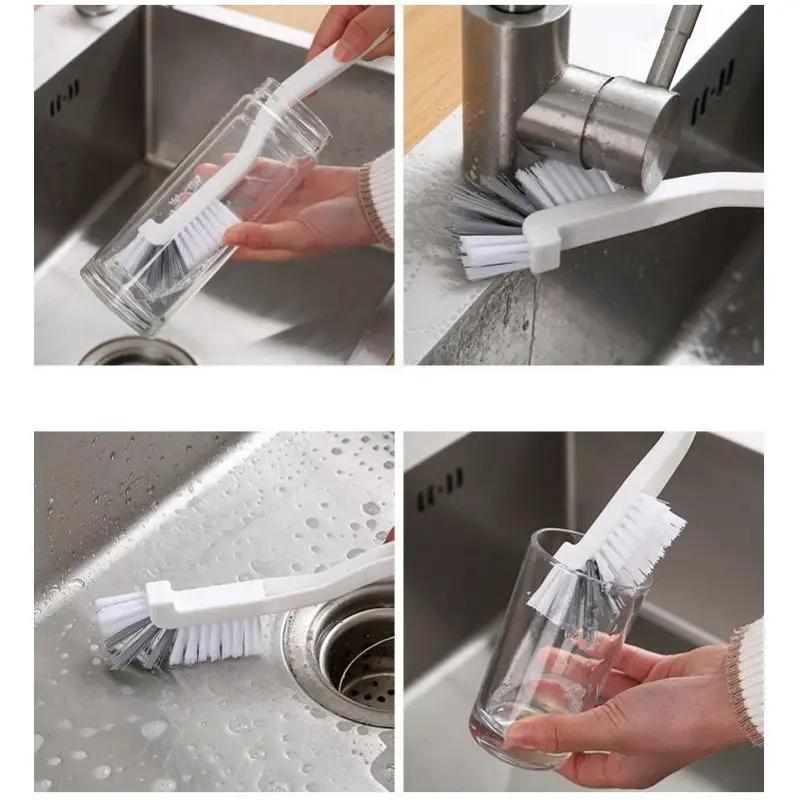 Brosse de nettoyage à Long manche, tasse de lavage, Machine à briser les murs, brosse de nettoyage e