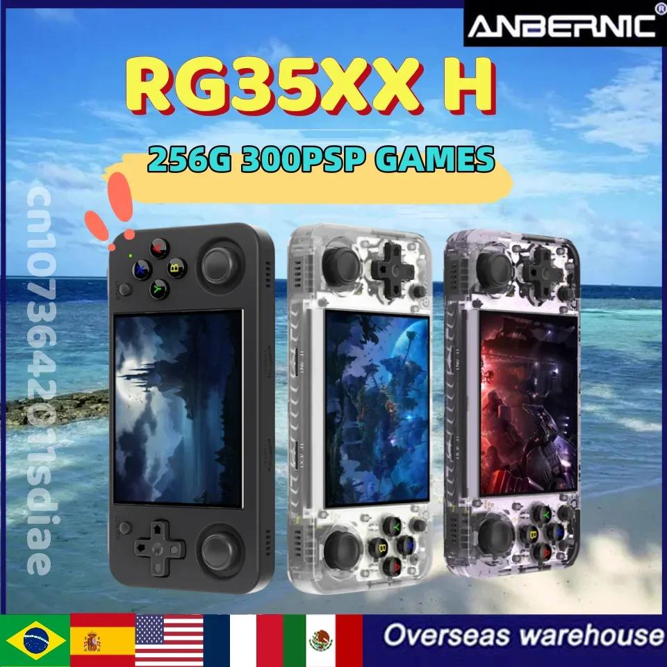 ANBERAlfred-Console de jeu RG35XX H, écran IPS 3.5 ", prise en charge du système Linux, contrôleur f
