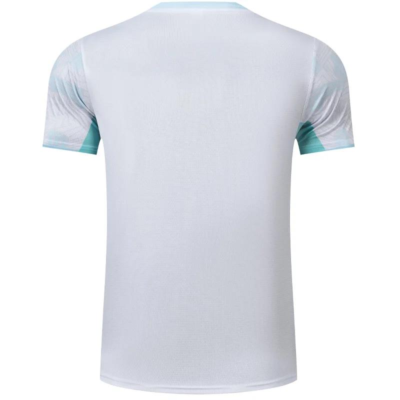 Chemises de Badminton pour hommes, entraînement, Tennis de Table, impression 3D, séchage rapide, res