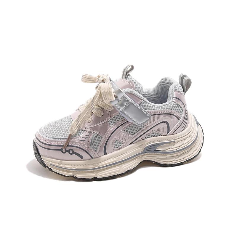 Baskets Chunky pour Enfants Garçons Filles – Chaussures de Course en Maille Tendance Respirantes Ant