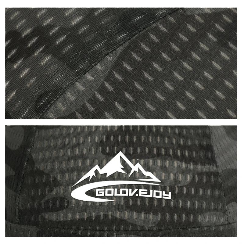 Casquette de crâne rafraîchissante, doublure de casque, respirante, évacuant la transpiration, cycli