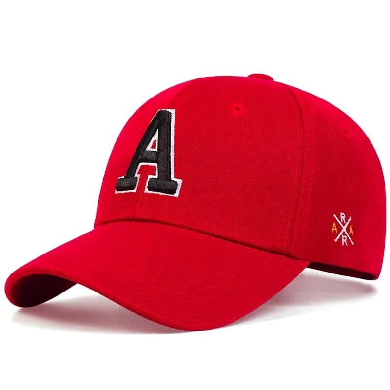 Casquettes de Baseball unisexes avec lettres latérales Ar brodées, chapeaux décontractés réglables p
