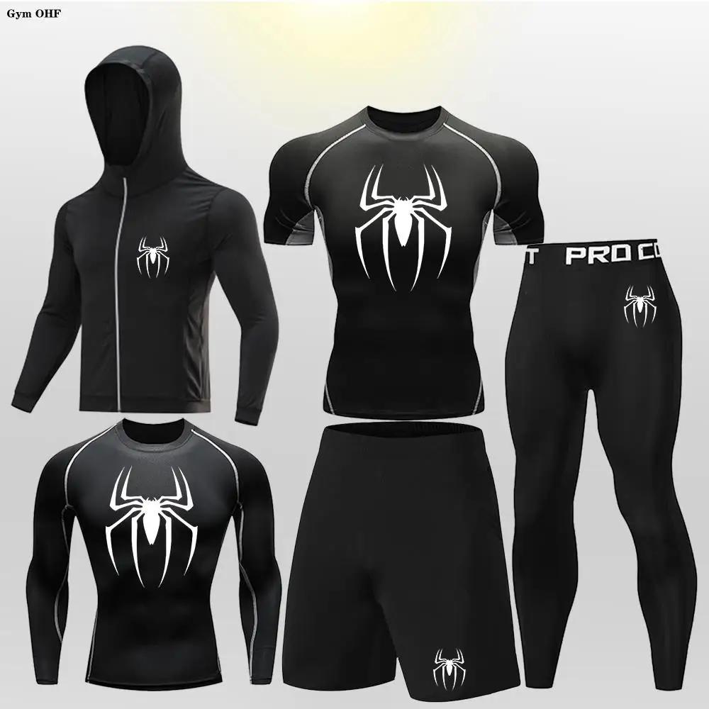 2099 Spider super-héros combinaison de Compression enfants Rashguard Jiu Jitsu Fitness maillots de b
