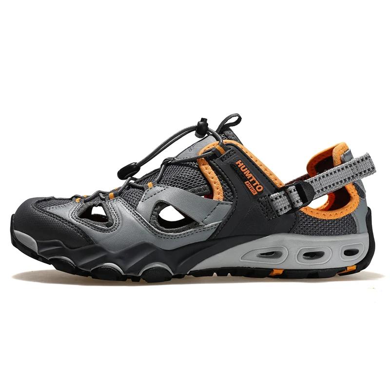 HUMTTO – chaussures de pataugeoire pour hommes, baskets de plage respirantes, de sport, de Trekking,
