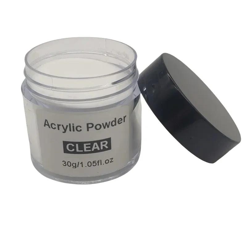 Poudre acrylique d'extension professionnelle 30g, pour bricolage des ongles, salon de manucure, nail