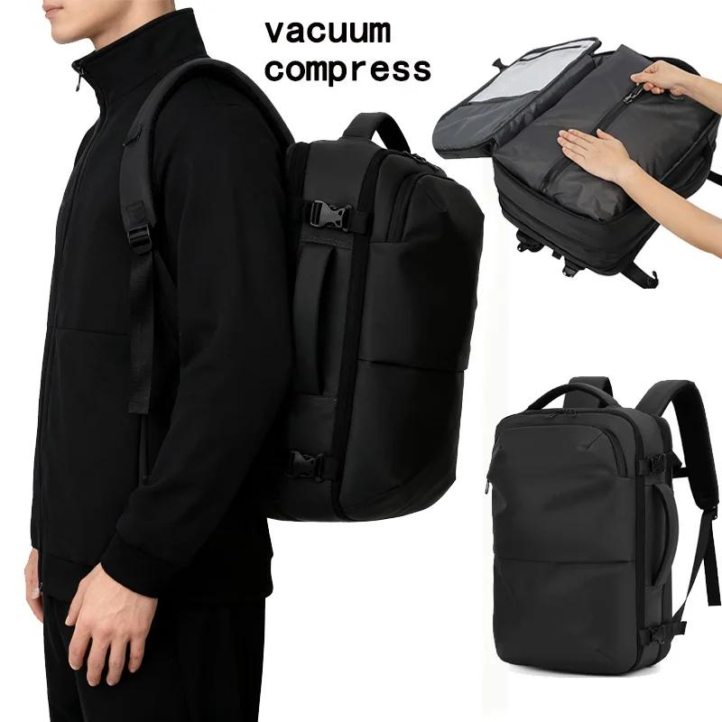Sac à dos de compression sous vide pour hommes, sac à dos extensible à séparation sèche et humide, s