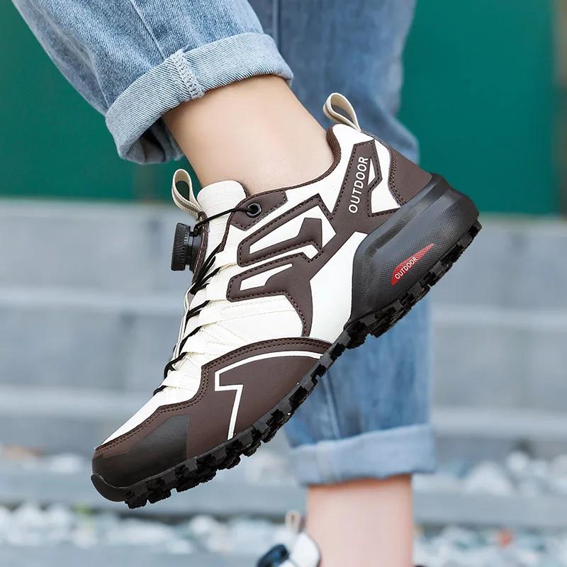 Chaussures de randonnée respirantes pour hommes - Confort optimal pour randonnée, vélo et jogging en plein air