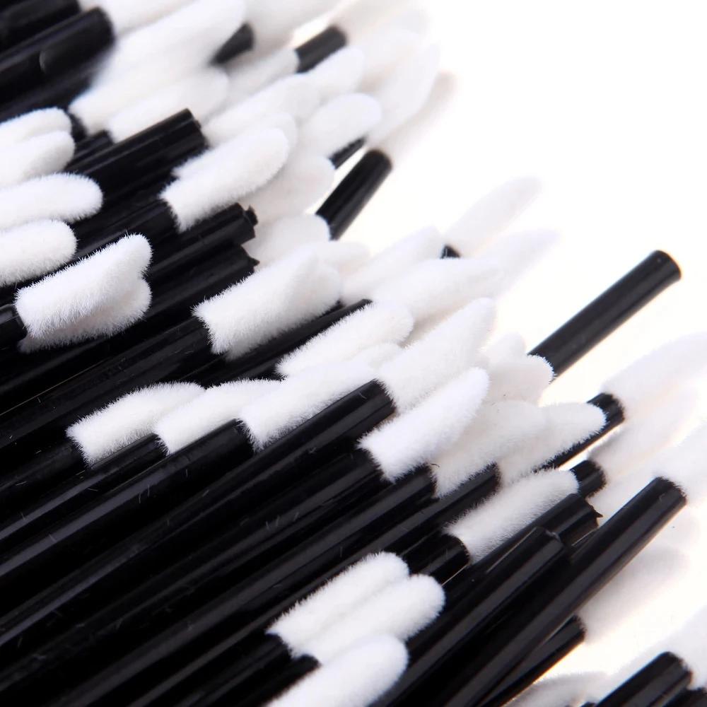 Applicateurs de pinceaux pour maquillage, baguettes pour cils, rouge à lèvres, brillant, outil de be
