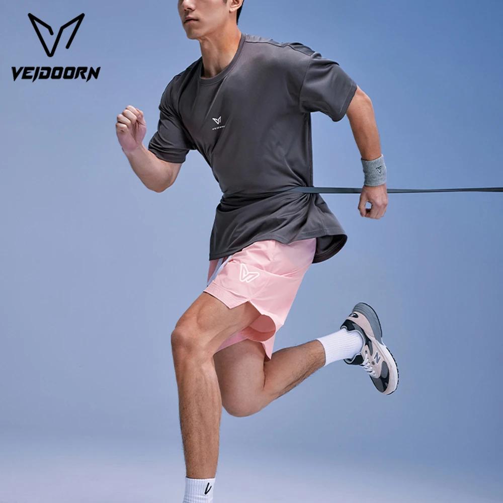 T-shirt course performance femme Veidoorn léger séchage rapide salle sport jogging extérieur