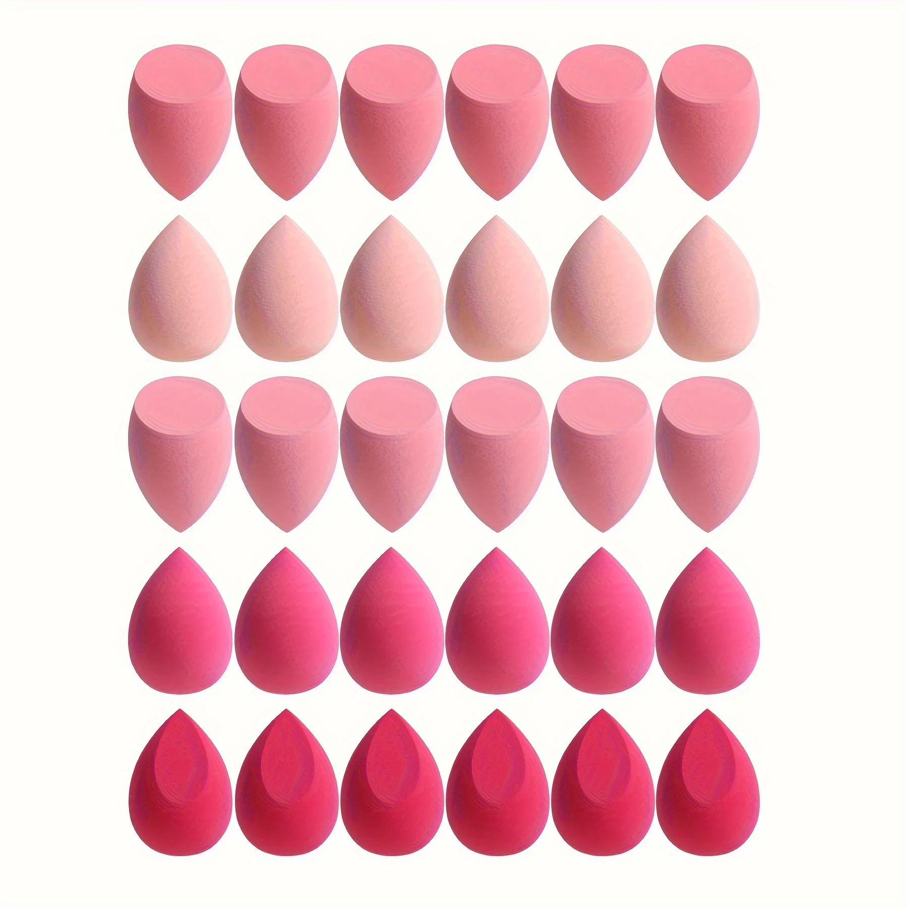 Ensemble d'éponges de maquillage pour application de crème BB liquide, houppette à double usage, sec