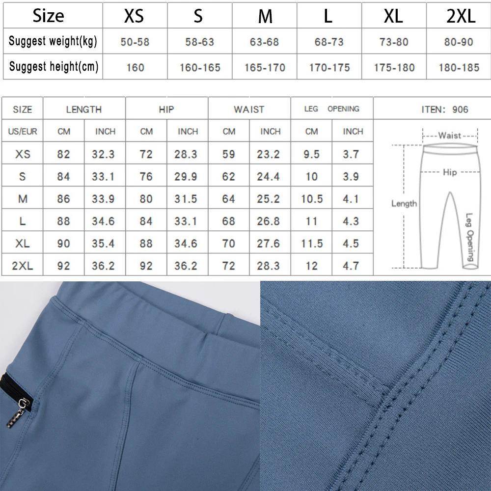 Leggings de course pour hommes, collants avec poche zippée, pantalons de Compression de haute qualit