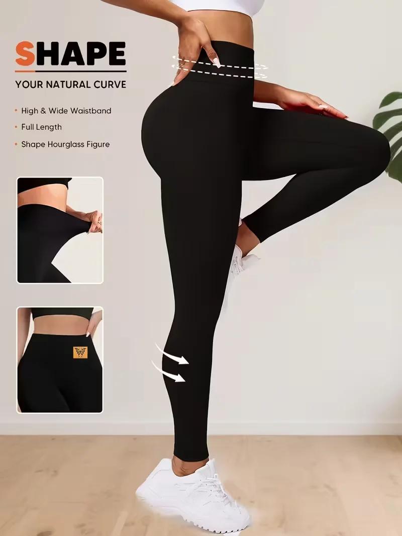 Leggings taille haute pour femmes, pantalons serrés de contrôle abdominal et de levage des fesses, p