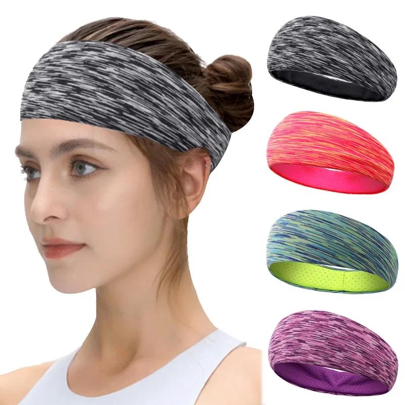 Bandeau de sport Ultra-fin, respirant et absorbant, bandeau pour cheveux, doux et lisse, pour fitnes