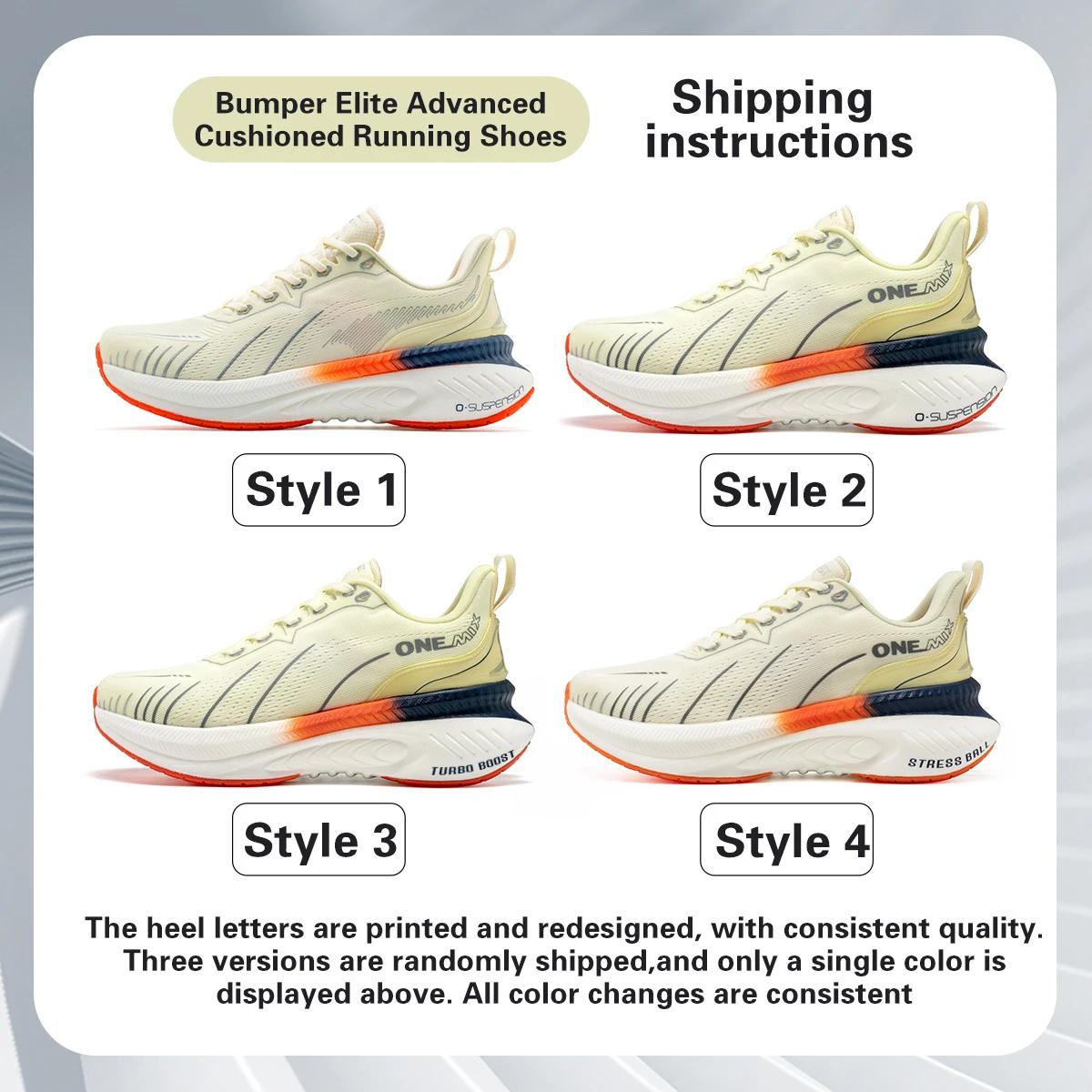 ONEMIX-Chaussures de course à lacets pour hommes, baskets d'athlétisme, de sport, d'extérieur