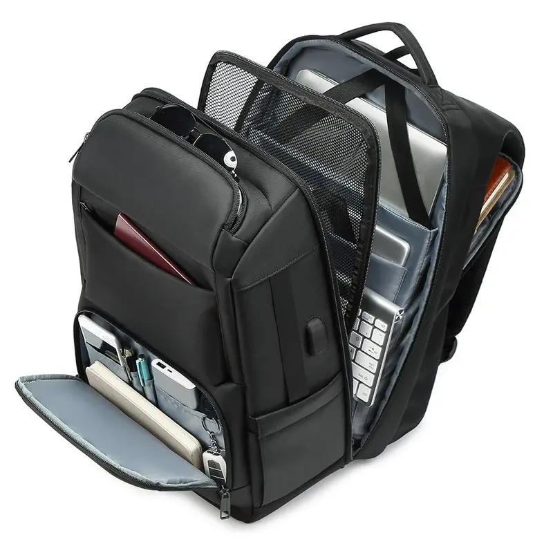 EURCOadvocate-Sac à Dos Multifonction pour Homme, Grande Capacité, Port de Chargement USB, Ordinateu