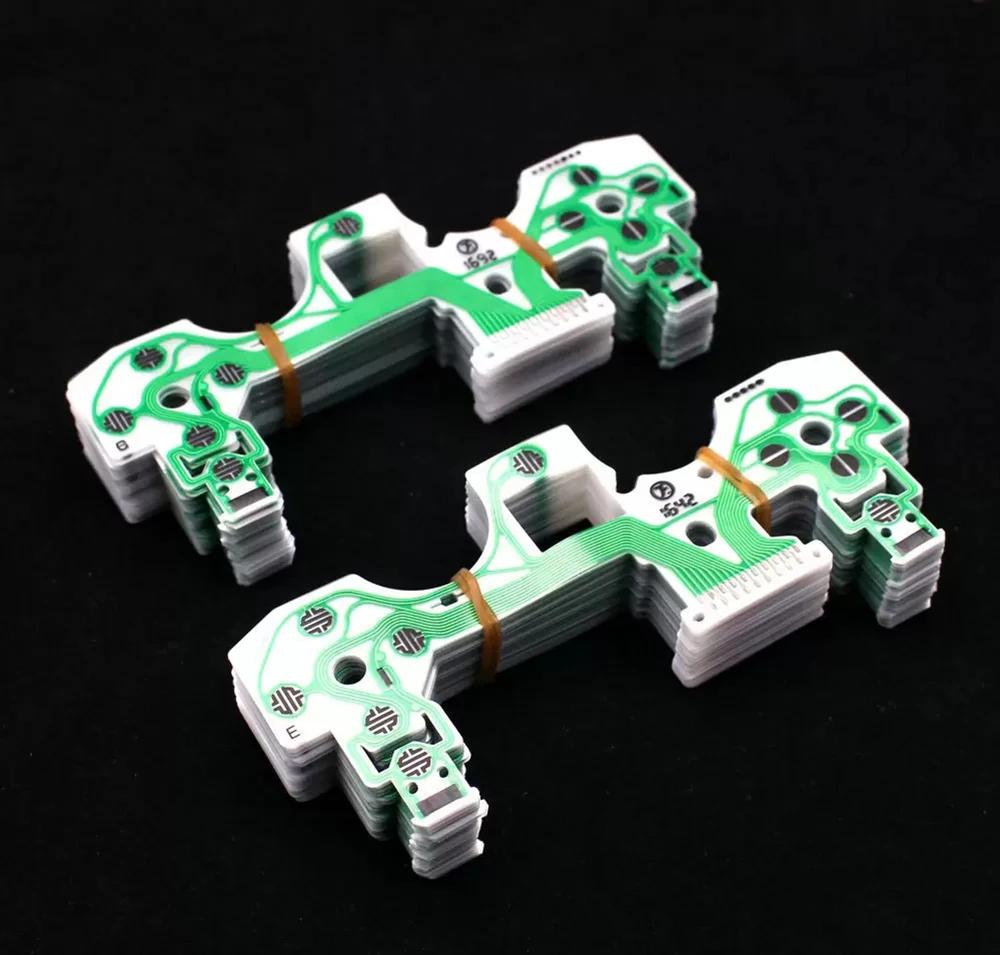 10 pièces pour réparation Ps4 Ps5 Jdm 030 040 050 contrôleur Film conducteur clavier câble flexible