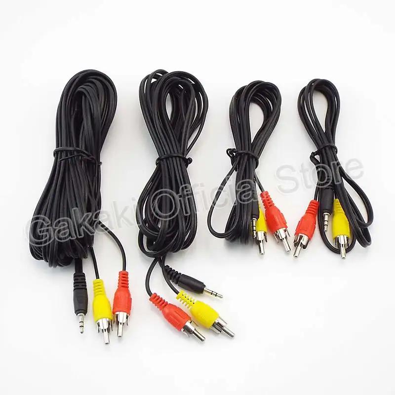 1 M/1.5 M/3 M/5 M prise mâle 2.5mm vers double connecteur RCA séparateur Audio vers 2 câbles Audio R