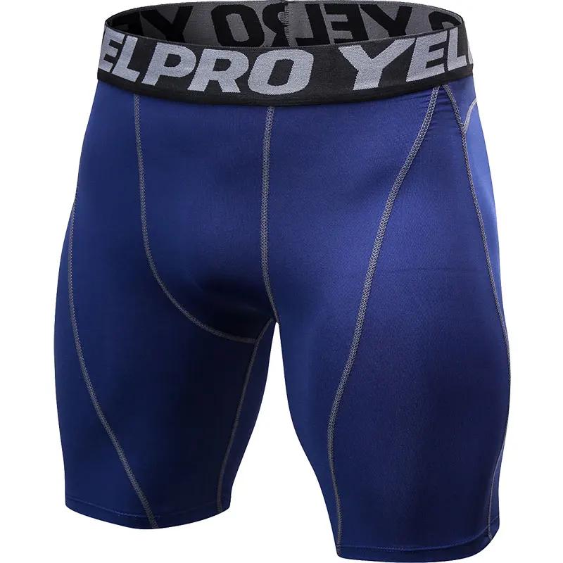 Short de Compression pour hommes, Fitness, course à pied, entraînement, Sport, serré, respirant, séc