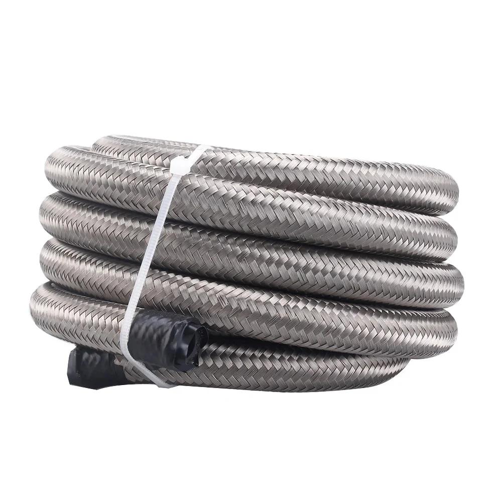 1m 3m 6m AN4 AN6 AN8 AN10 AN12 AN16 frein tressé en acier inoxydable gazole tuyau de conduite de car