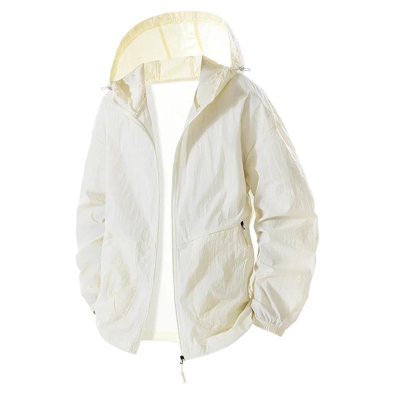 Veste de randonnée d'été UPF 50 + pour hommes, grande taille 8XL, imperméable, séchage rapide, coupe