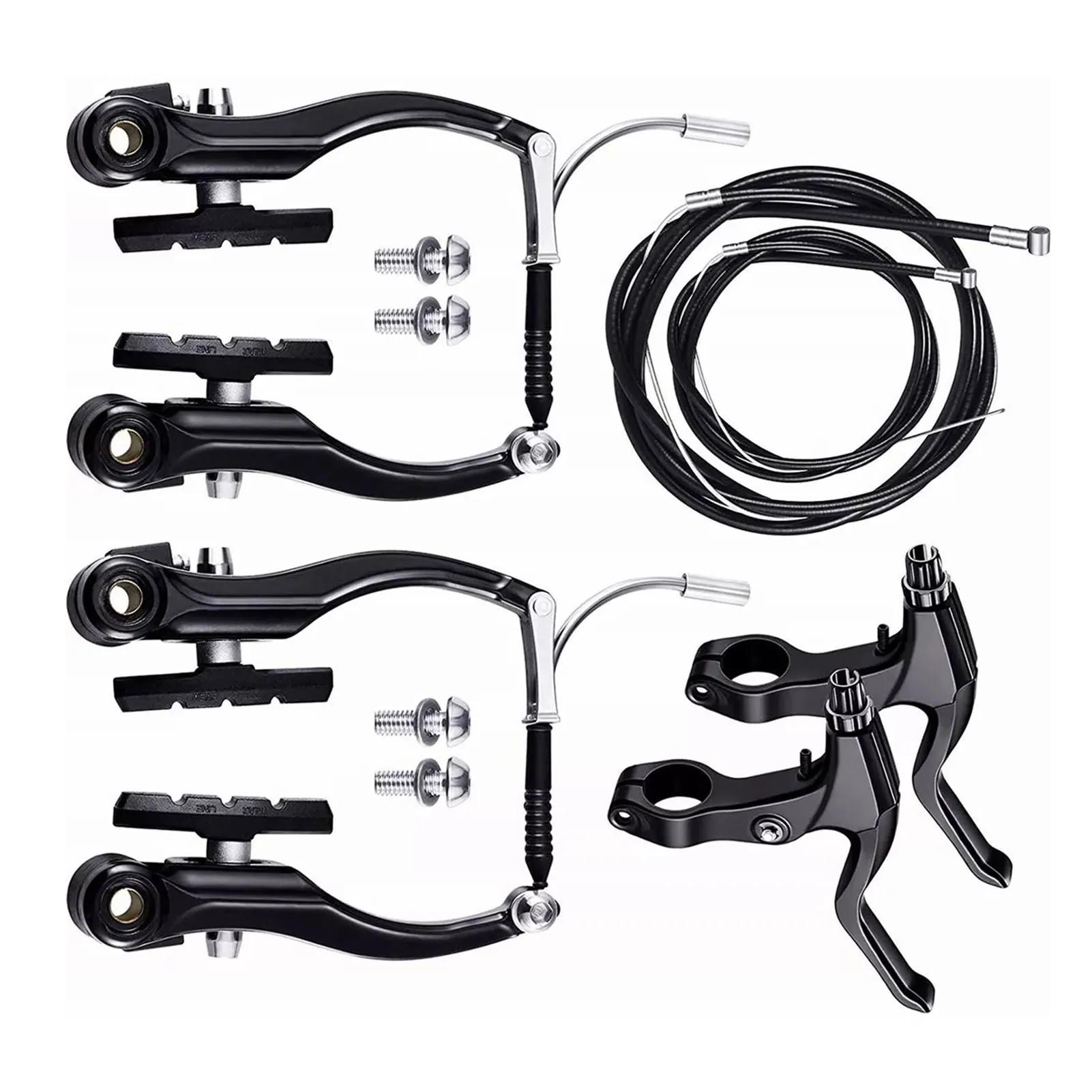 Ensemble de freins avant et arrière en V pour VTT, en alliage d'aluminium, accessoires d'équitation