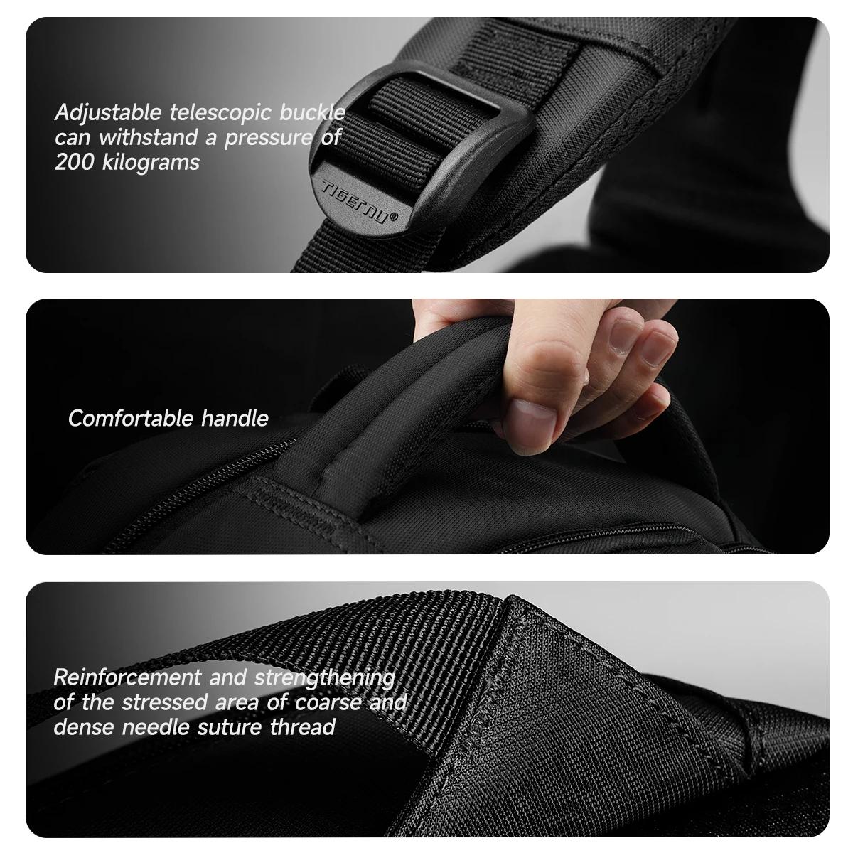 Tigernu hommes sac à dos 15 17 19 pouces sac à dos pour ordinateur portable pour hommes pour femmes