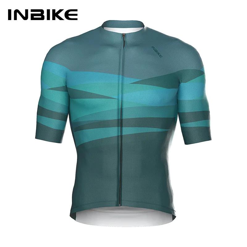 Maillot de cyclisme INBIKE pour homme, manches courtes, printemps et été, vêtements de sport pour vé