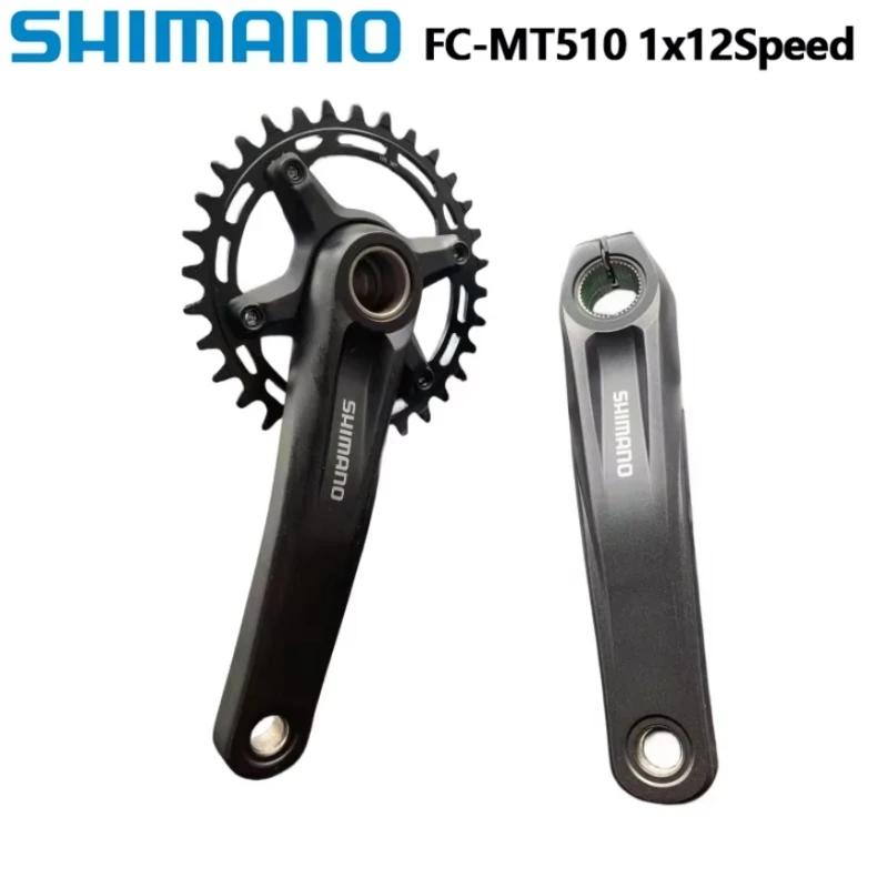 Pédalier Shimano Deore M6100 170/175mm 32T 34T 1x12 vitesses - BB52 vélo montagne