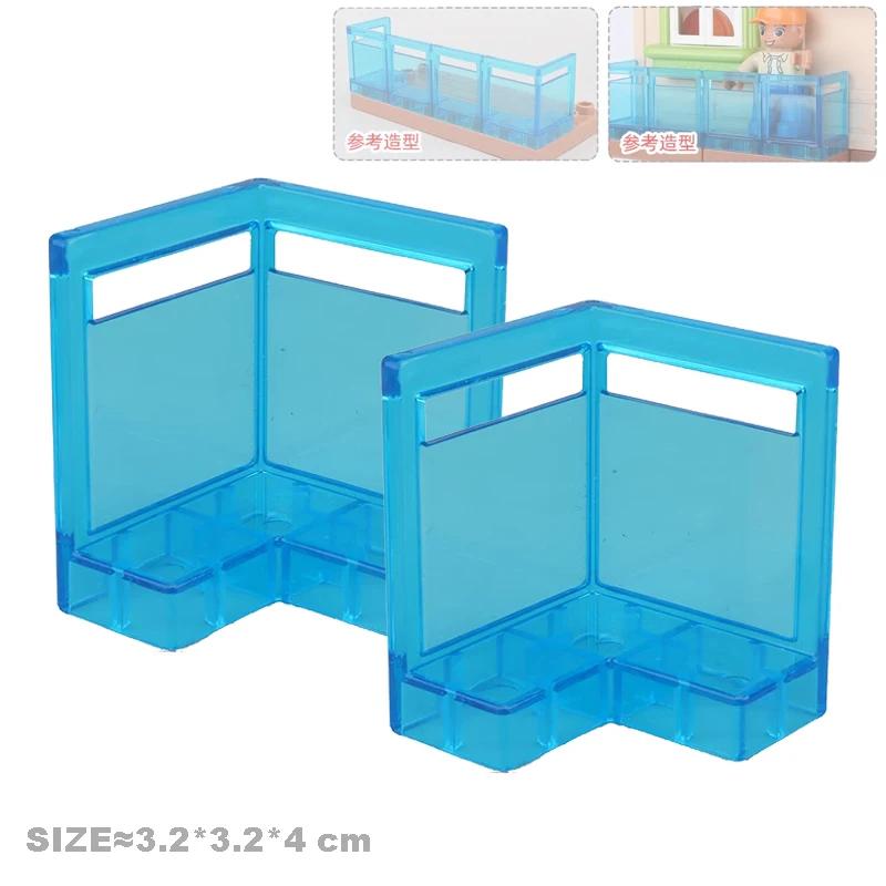 Gros blocs de Construction accessoires compatibles Duplos maisons meubles de Construction pilier clô